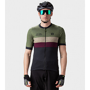 Ale Веломайка мужская MAGLIA MC / SS JERSEY CHAOS OFF ROAD - GRAVEL VERDE/GREEN